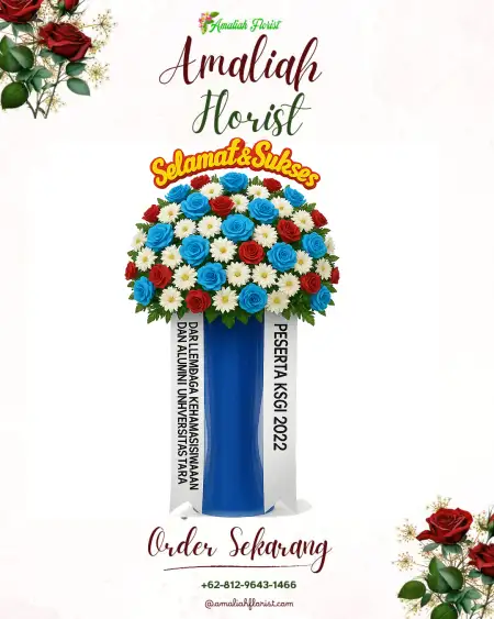 Standing Flowers Aryanusa Ballroom Menara Danareksa